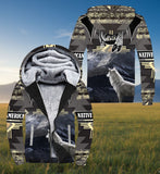 HD251105M19 Trail of Tears Native American 3D Fleece Hoodie