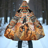 HD251114M09 Feather Native American Cloak
