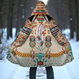HD251114M11 Feather Native American Cloak