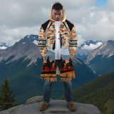HD251114M12 Chief Feather Native American Cloak
