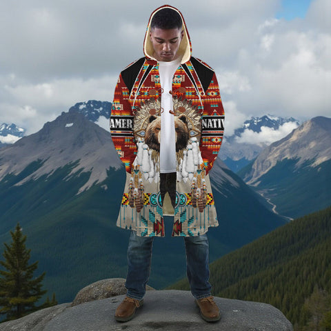HD251117M05 Bear Chief Native American Cloak