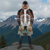HD251117M11 Wolf Chief Native American Cloak
