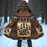 HD251117M14 Bear Native American Cloak
