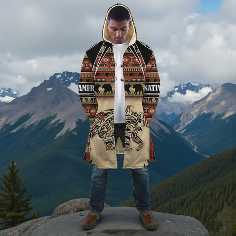 HD251117M15 Bear Native American Cloak