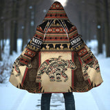HD251117M15 Bear Native American Cloak