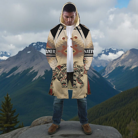 HD251117M16 Bear Native American Cloak