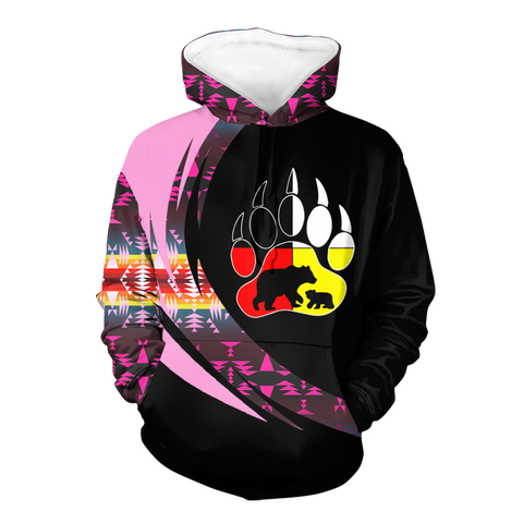 Powwow StoreHD0011259 Pattern Native Pride 3D Hoodie