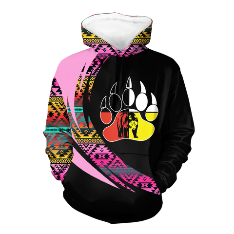 Powwow StoreHD0011261 Pattern Native Pride 3D Hoodie