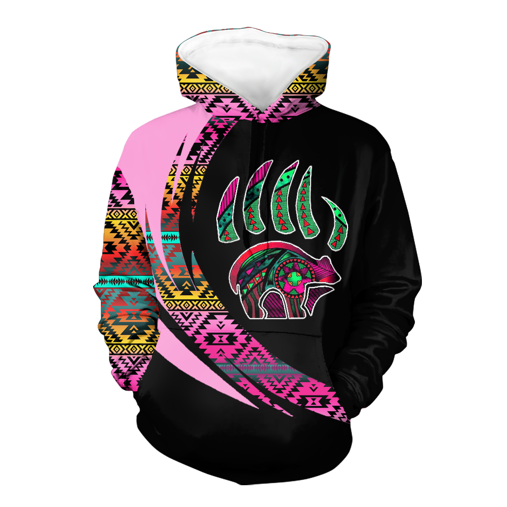 Powwow StoreHD0011263 Pattern Native Pride 3D Hoodie