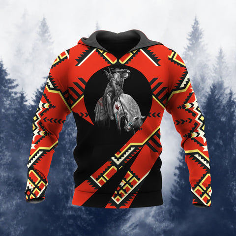 HD260112M10 Trail of Tears Native American Pride 3D Hoodie
