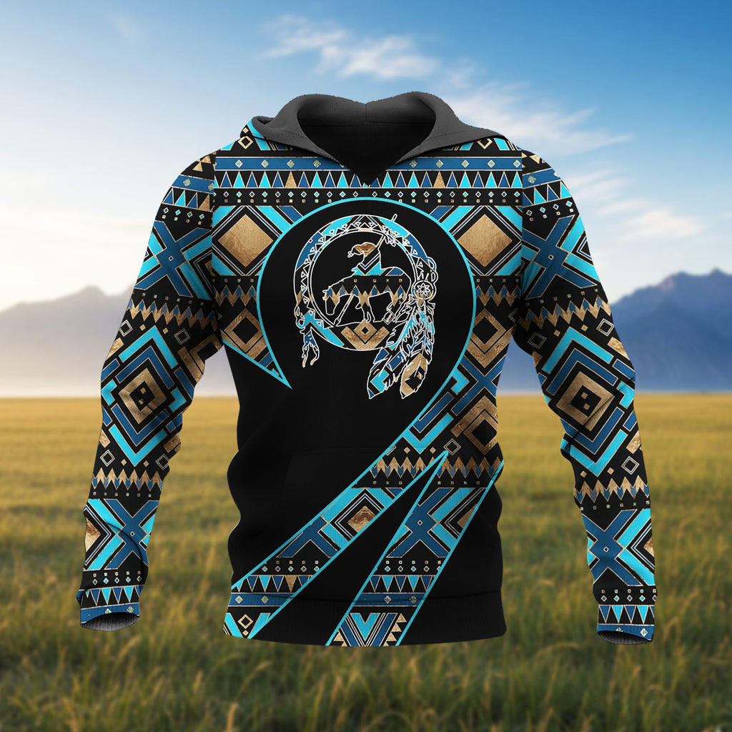 HD260113M07 Trail of Tears Native American Pride 3D Hoodie