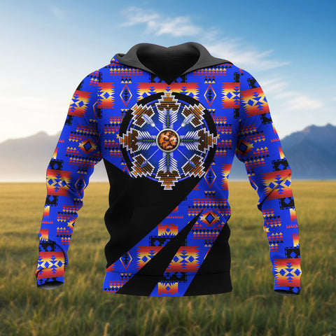 HD260113M08 Mandala Native American Pride 3D Hoodie