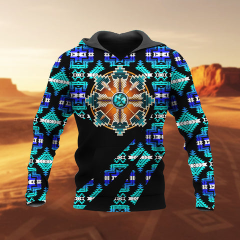 HD260113M13 Mandala Native American Pride 3D Hoodie