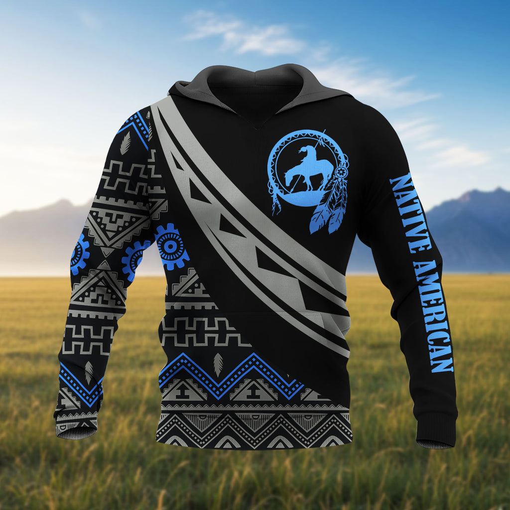 HD260119M08 Trail of Tears Native American Pride 3D Hoodie