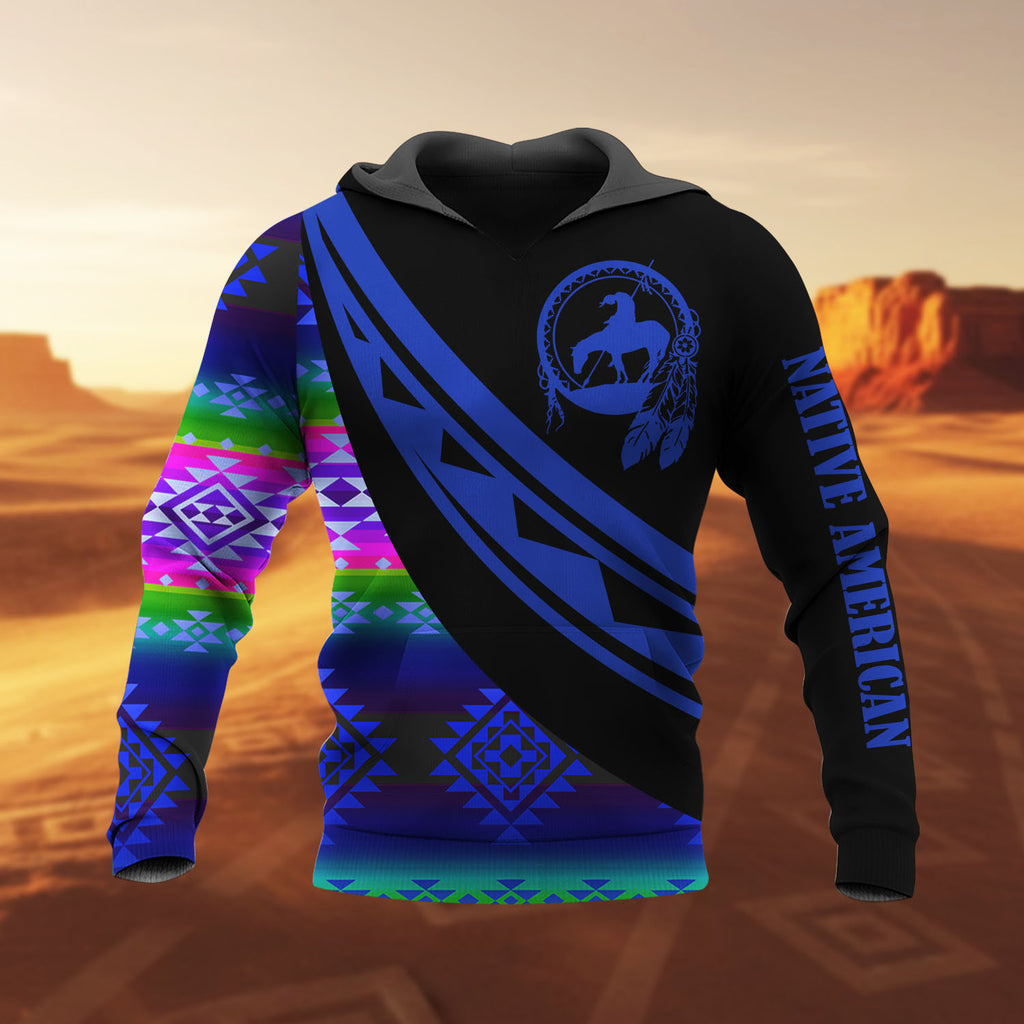 HD260119M15 Trail of Tears Native American Pride 3D Hoodie