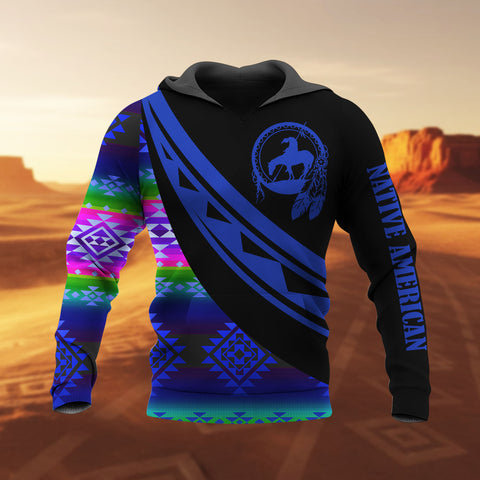 HD260119M15 Trail of Tears Native American Pride 3D Hoodie