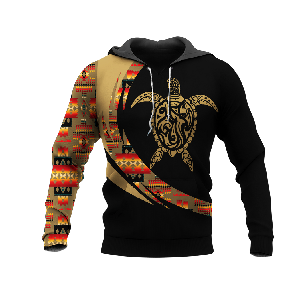 Powwow StoreHD0012229 Pattern Native Pride 3D Hoodie