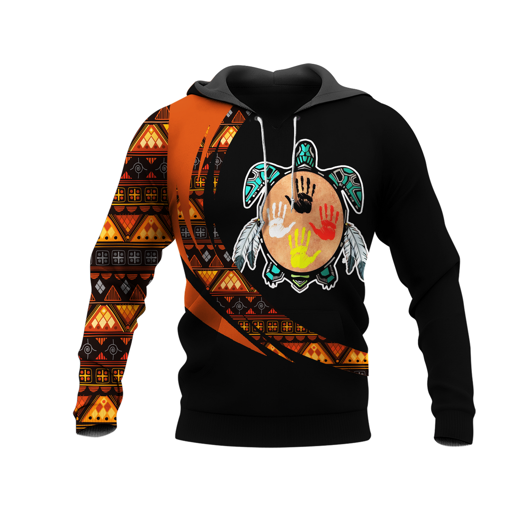 Powwow StoreHD0012236 Pattern Native Pride 3D Hoodie