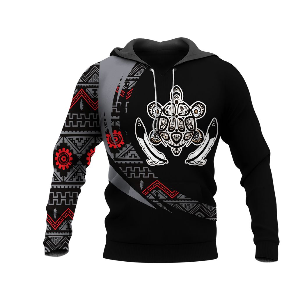 Powwow StoreHD0012241 Pattern Native Pride 3D Hoodie