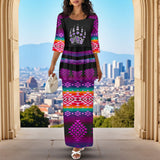 HLS001127 Native American Ladies Two Piece Suit
