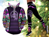 HLS0013041 Trail Of Tear Native 3D Hoodie Legging Set