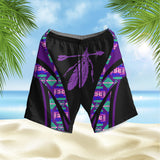 HSM005 Feather Native American Hawaiian Shorts