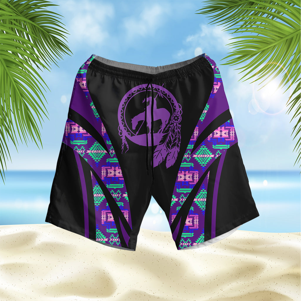 HSM009 Trail of Tears Native American Hawaiian Shorts