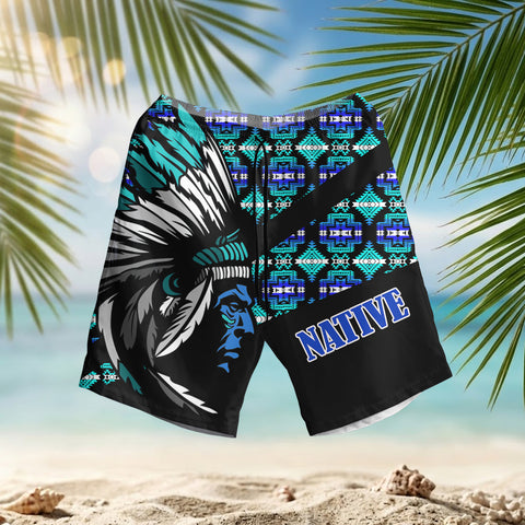 HSM013 Chief Native American Hawaiian Shorts