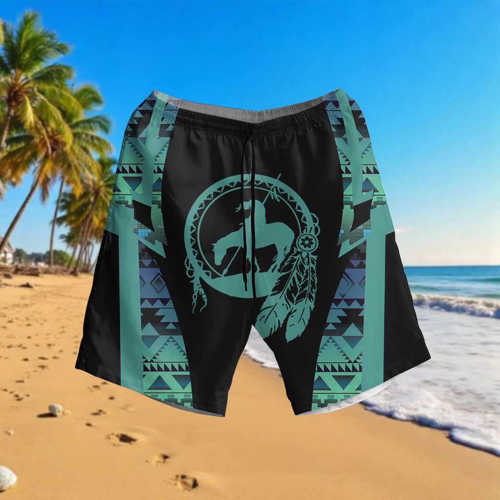 HSM014 Trail of Tears Native American Hawaiian Shorts