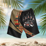 HSM022 Bear Claw Native American Hawaiian Shorts