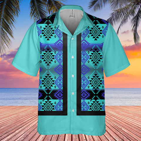 HW250714M13 Native American Hawaiian Shirt 3D