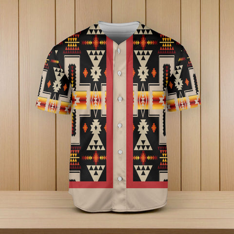 HW250714M20 Native American Baseball Jersey