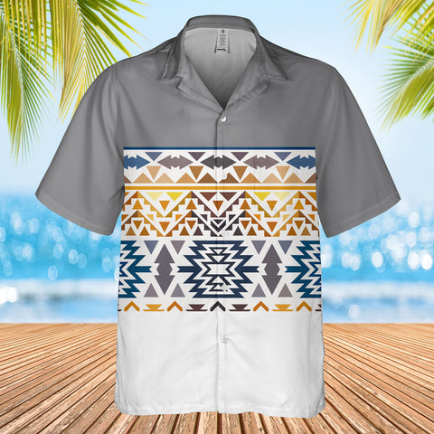 HW250715M03 Native American Hawaiian Shirt 3D