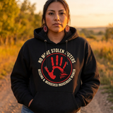 Handprint Woman Native American-Inspired 2D Hoodie HDm013