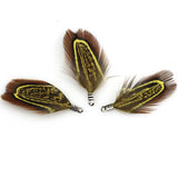Natural Feather Tassel Charms – 12 Pcs Set for Earrings, Necklaces & Crafts