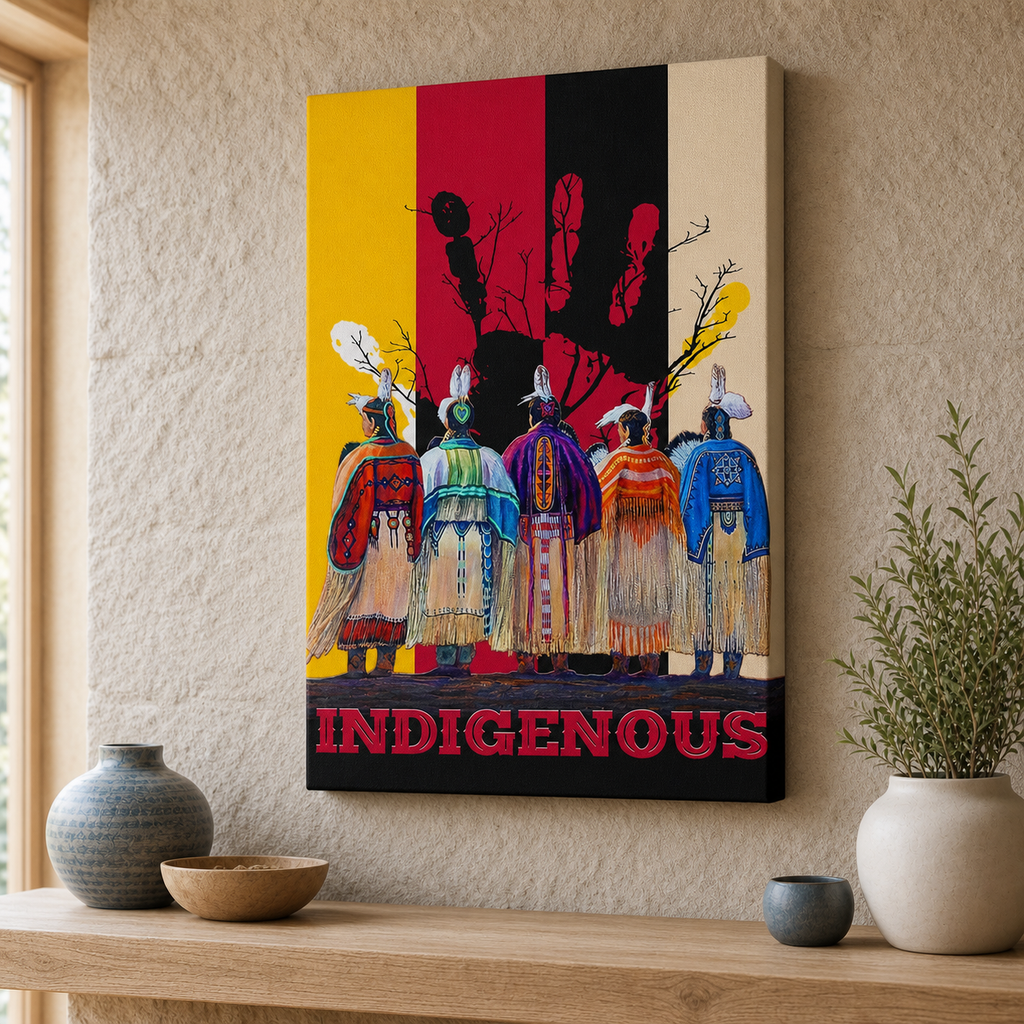 Indigenous Heritage Native American Canvas Wall GB-NAT00616-01