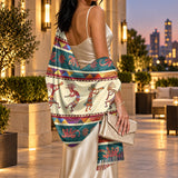 Kokopeili Native American-Inspired Faux Cashmere Shawl GB-NAT00525