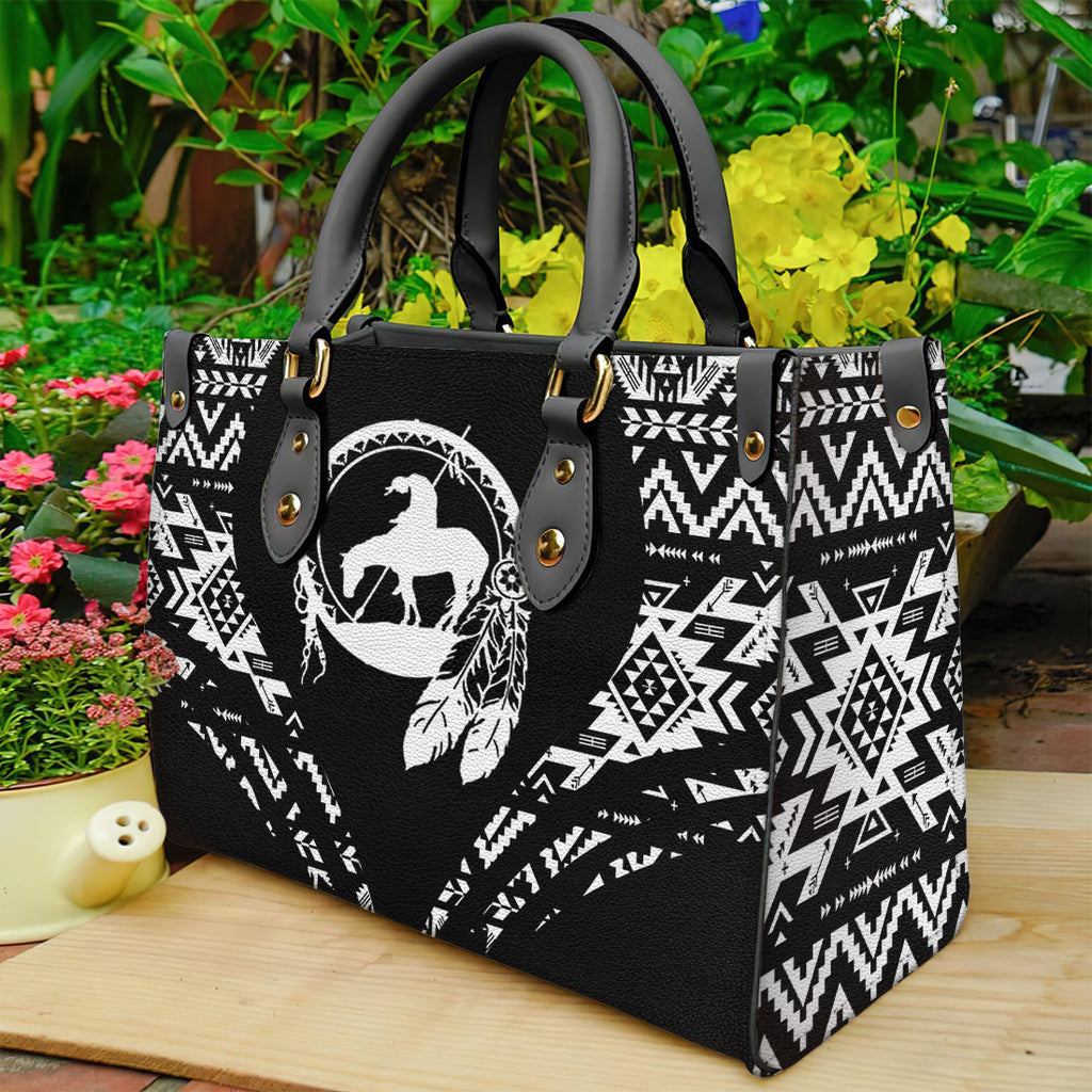 LT250410M02 Trail of Tear Native American Leather Bag