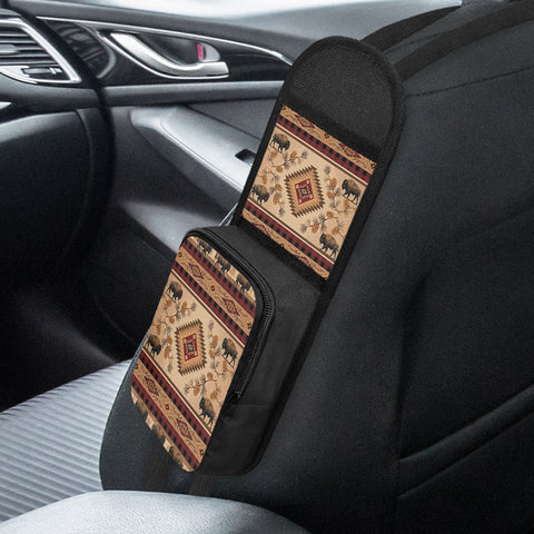 LVR0057v4 Bison Native American Car Seat Storage Bag