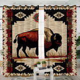 GB-NAT00902 Pattern Native American Living Room Curtain