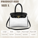 GB-NAT00632 Bear Blue Mandala Native American Women Handbag