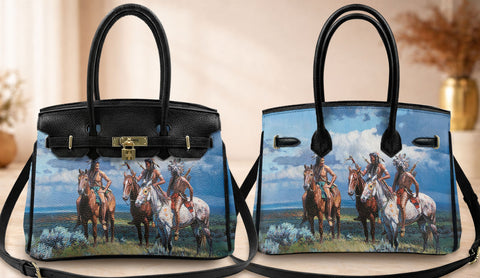 M08122023 Chiefs Native American Women Handbag