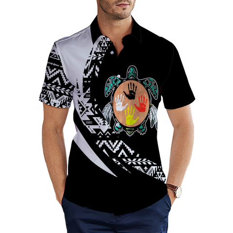 MTS0001 Tribal Turtle Spirit Native American 3D Men's Shirt