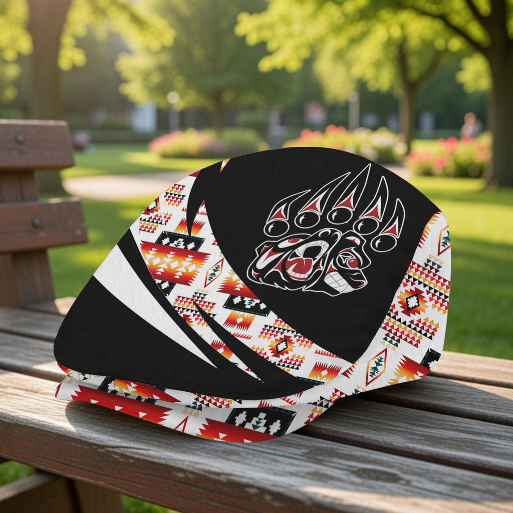 MTS0010 Bear Native American Jeff Cap
