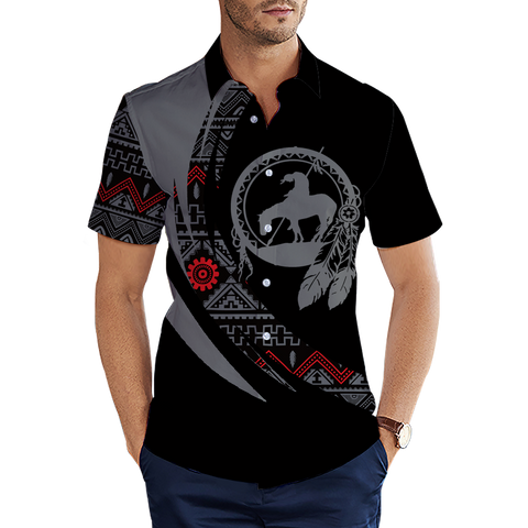 MTS0017 Trail Of Tears  Pattern Native American 3D Men's Shirt