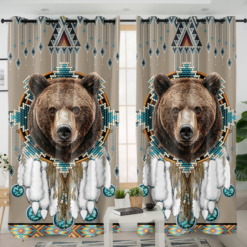 MTS0020 Native American Living Room Curtain
