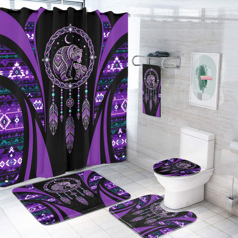 Mama Bear Dreamcatcher Native American Bathroom set DS260731M13