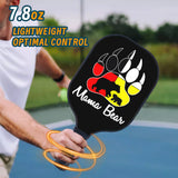 Mama Bear Medicine Wheels Native American GB-NAT00126-BLAN01 Pickleball Racket