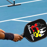 Mama Bear Medicine Wheels Native American GB-NAT00126-BLAN01 Pickleball Racket