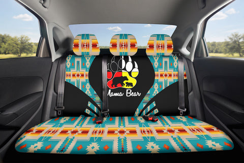Mama Bear Car Back Seat Cover Set Native American-Inspired Home Decor – LB00201